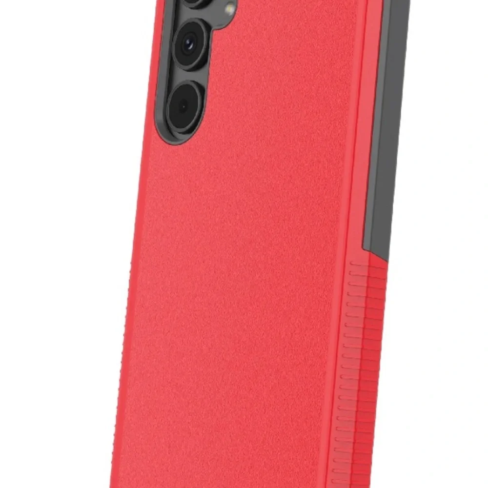 NWT protect onn Red slim rugged Protective Case for Samsung A35 5G